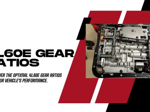 4l60e Gear Ratios