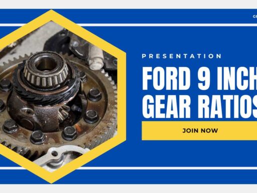 Ford 9 Inch Gear Ratios