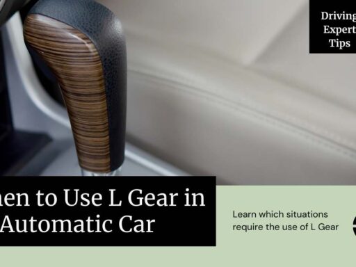 When To Use L Gear In Automatic Car