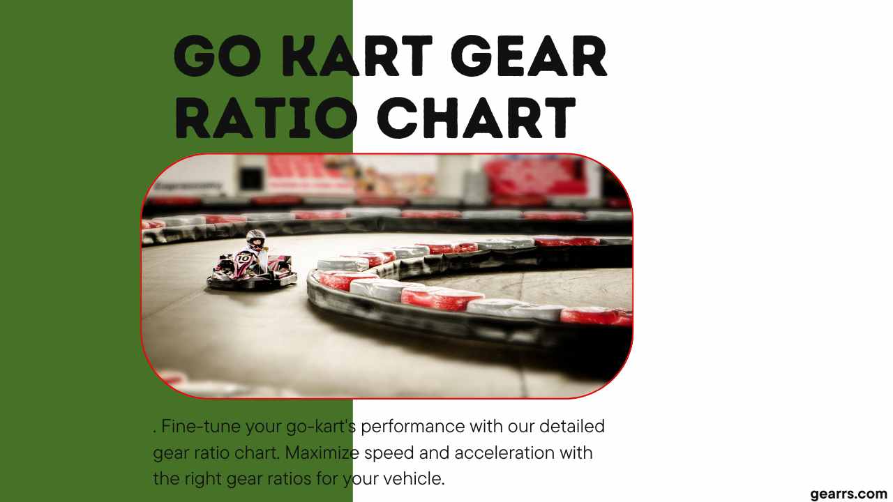 go kart gear ratio chart