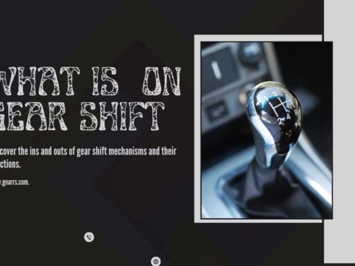 What Is S On Gear Shift