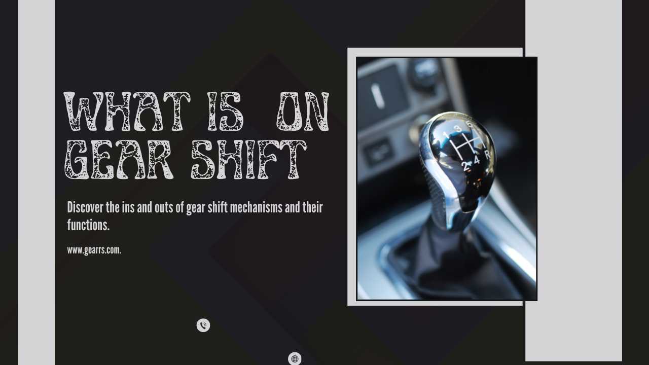 What Is S On Gear Shift