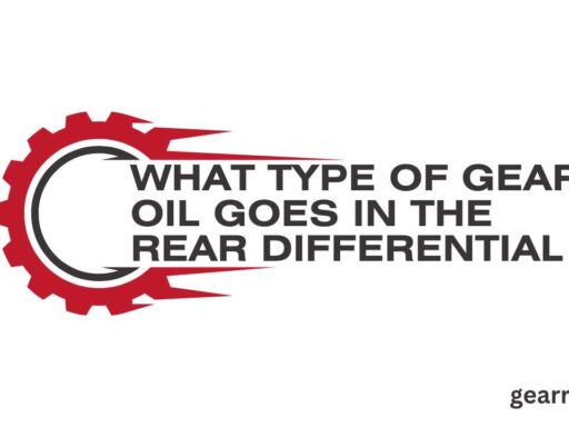 What type of gear oil goes in the rear differential